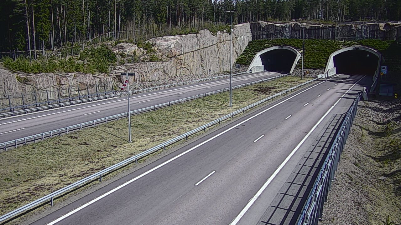 Kelikamerat Kuva Tie 7 Virolahti, Vaalimaan tunneli, suuaukko länsi, Virolahti, Kymenlaakso