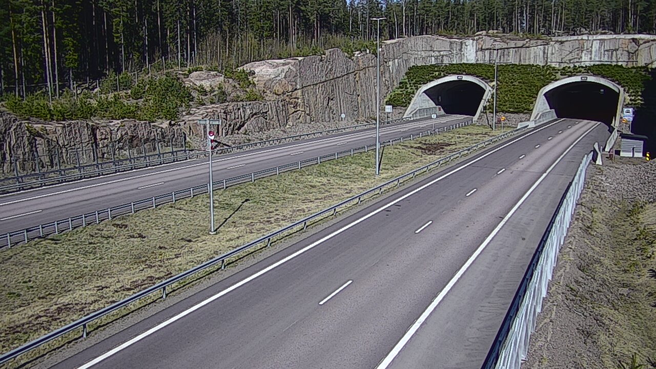 Kelikamerat Kuva Tie 7 Virolahti, Vaalimaan tunneli, suuaukko länsi, Virolahti, Kymenlaakso
