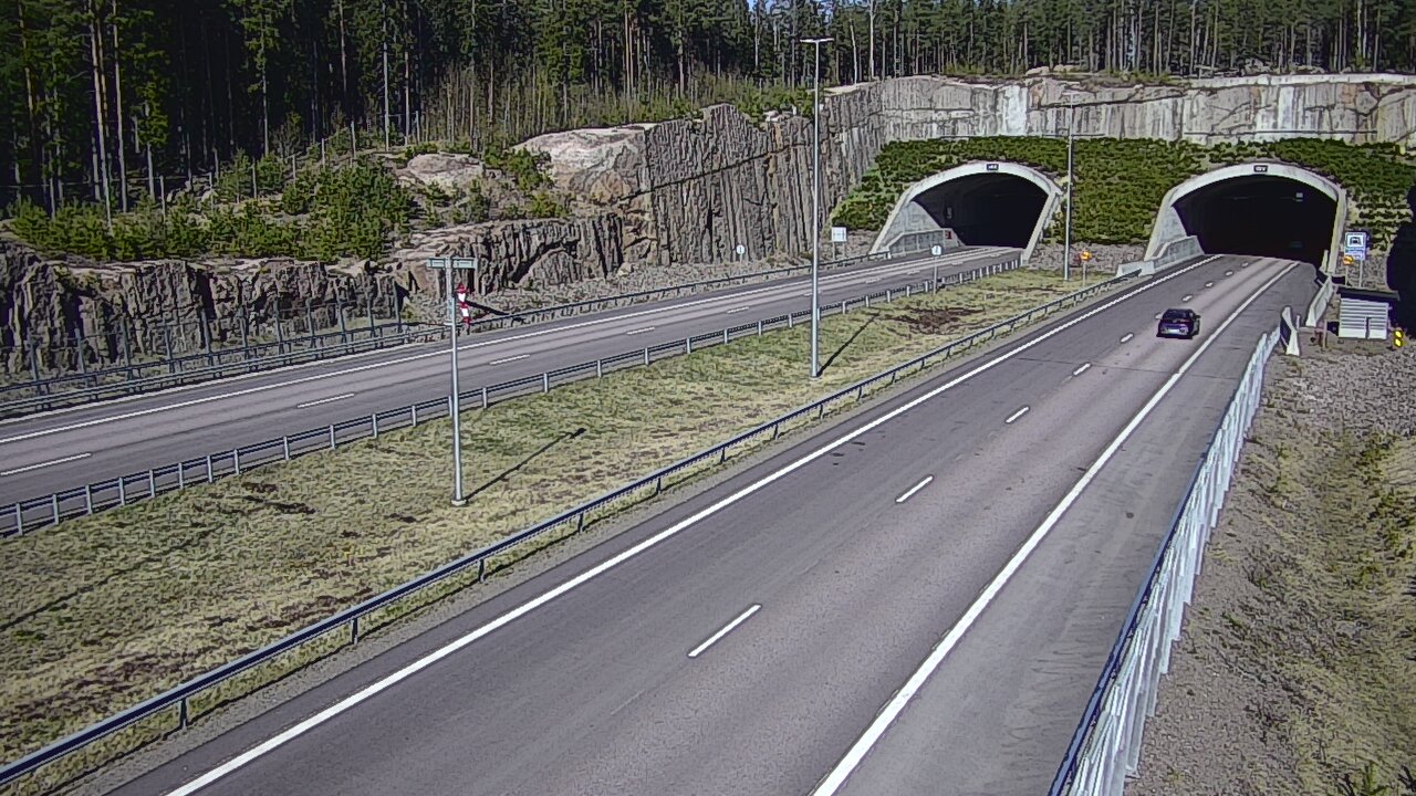 Kelikamerat Kuva Tie 7 Virolahti, Vaalimaan tunneli, suuaukko länsi, Virolahti, Kymenlaakso