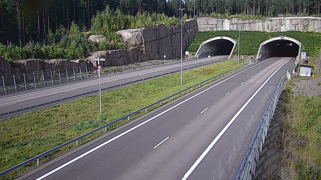 Kelikamerat Kuva Tie 7 Virolahti, Vaalimaan tunneli, suuaukko länsi, Virolahti, Kymenlaakso