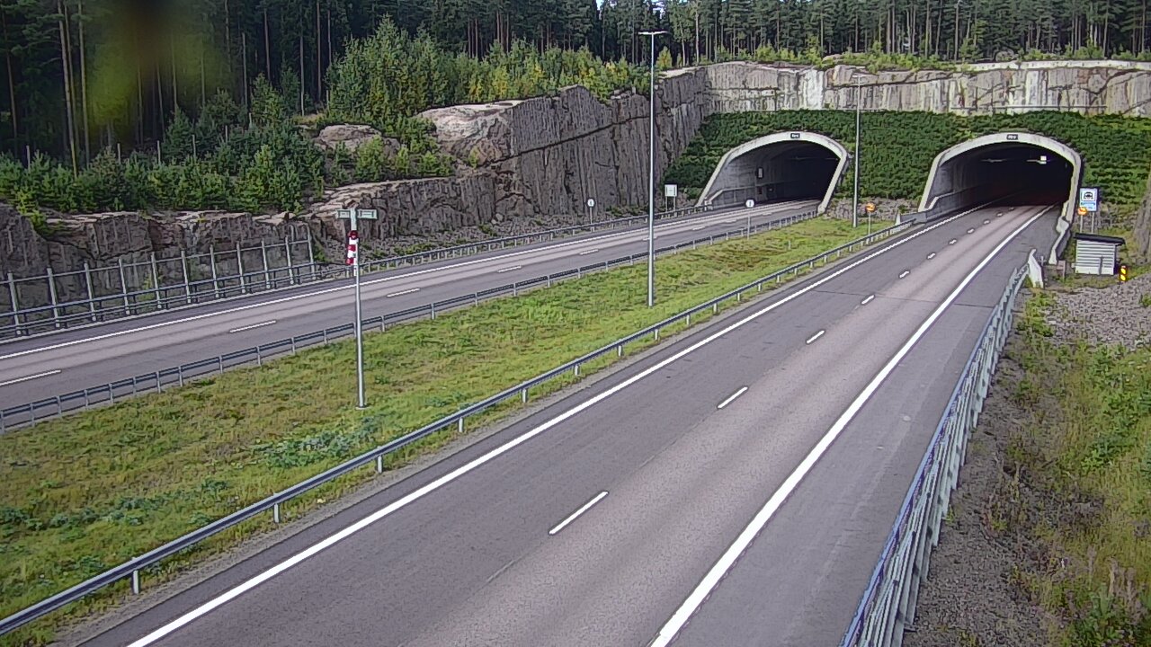 Kelikamerat Kuva Tie 7 Virolahti, Vaalimaan tunneli, suuaukko länsi, Virolahti, Kymenlaakso