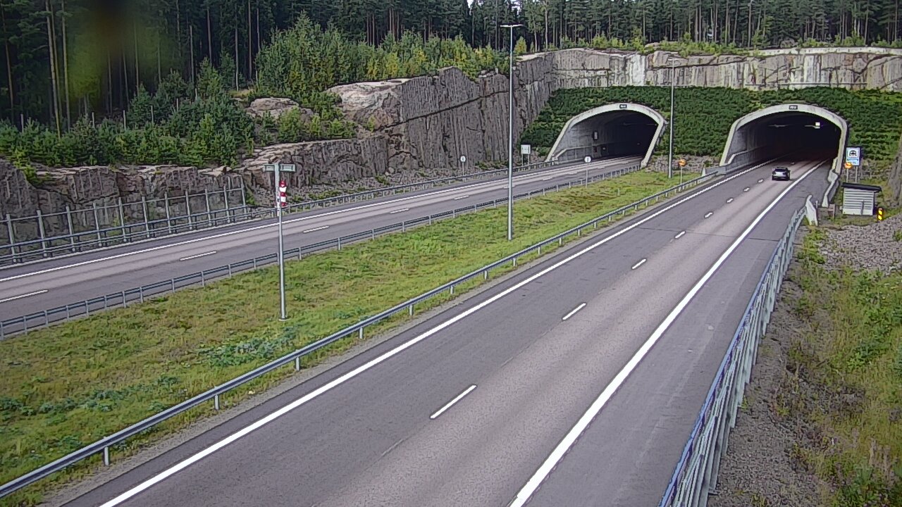 Kelikamerat Kuva Tie 7 Virolahti, Vaalimaan tunneli, suuaukko länsi, Virolahti, Kymenlaakso