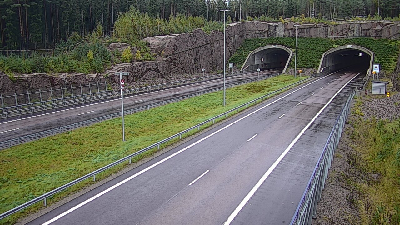 Kelikamerat Kuva Tie 7 Virolahti, Vaalimaan tunneli, suuaukko länsi, Virolahti, Kymenlaakso