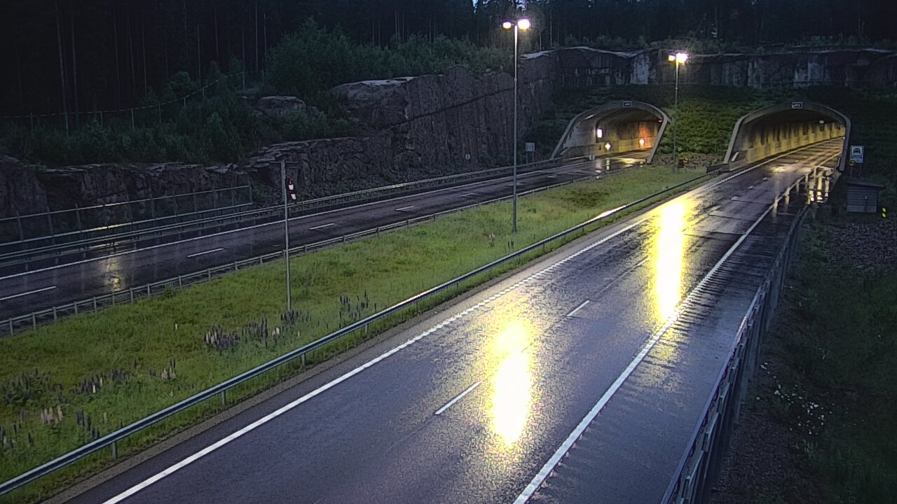 Kelikamerat Kuva Tie 7 Virolahti, Vaalimaan tunneli, suuaukko länsi, Virolahti, Kymenlaakso