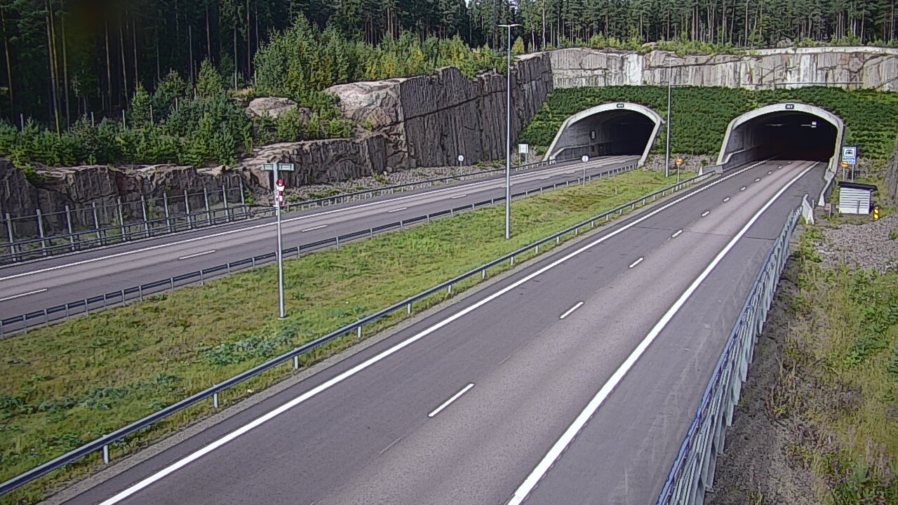 Kelikamerat Kuva Tie 7 Virolahti, Vaalimaan tunneli, suuaukko länsi, Virolahti, Kymenlaakso