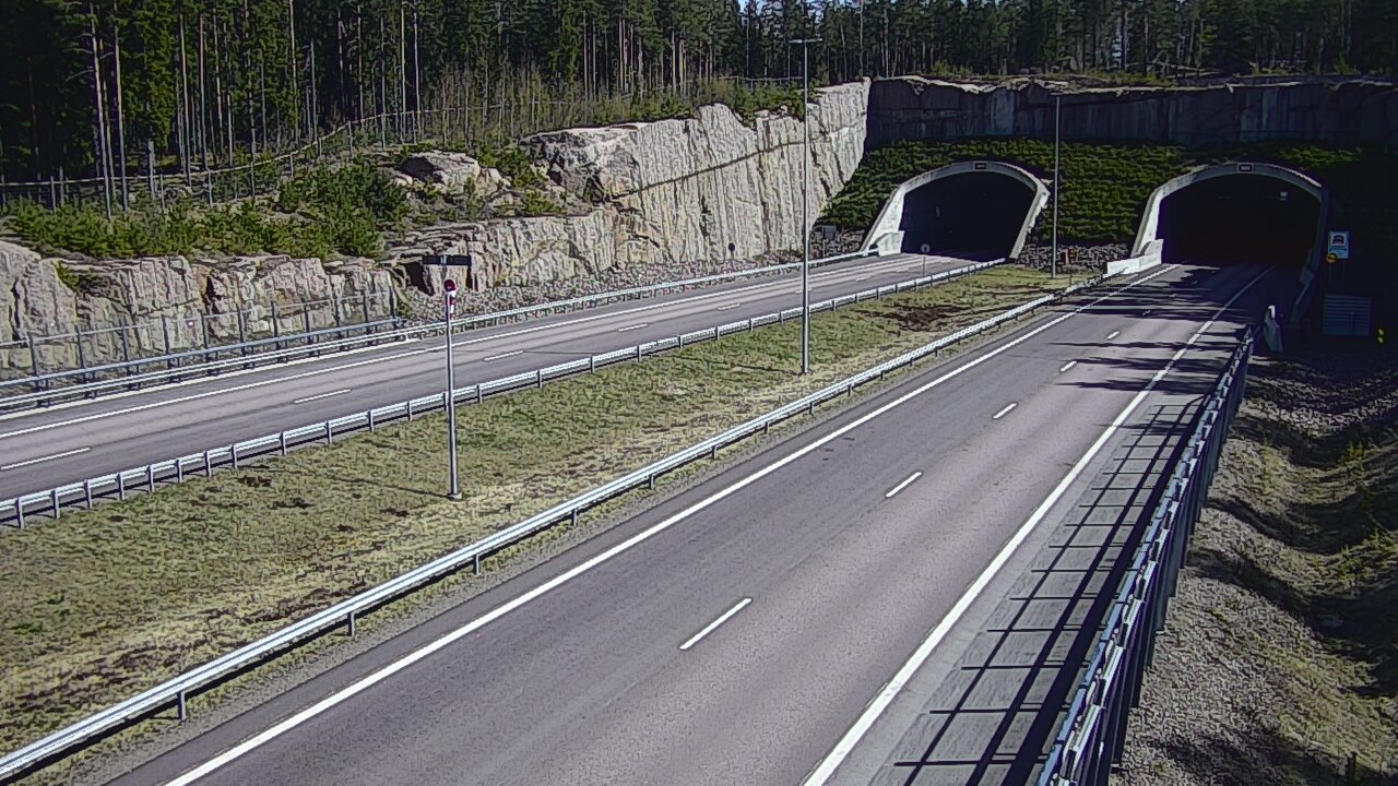 Kelikamerat Kuva Tie 7 Virolahti, Vaalimaan tunneli, suuaukko länsi, Virolahti, Kymenlaakso