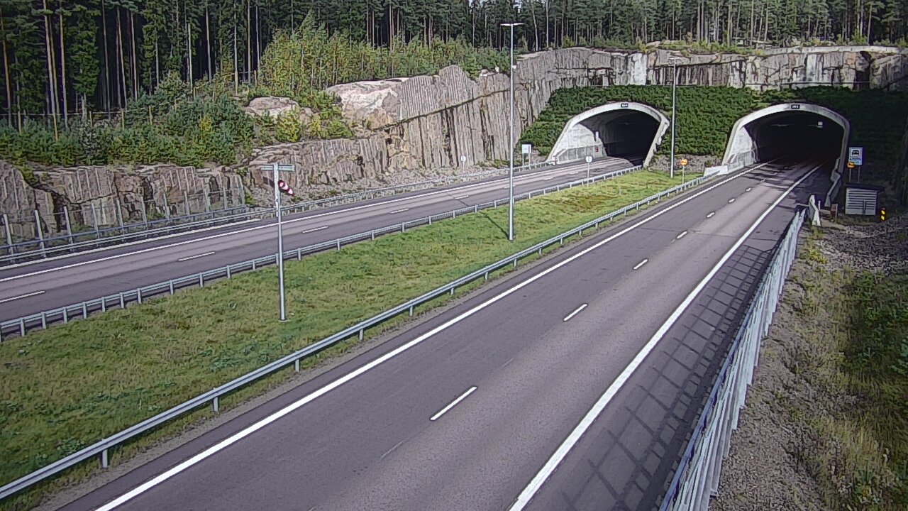 Kelikamerat Kuva Tie 7 Virolahti, Vaalimaan tunneli, suuaukko länsi, Virolahti, Kymenlaakso