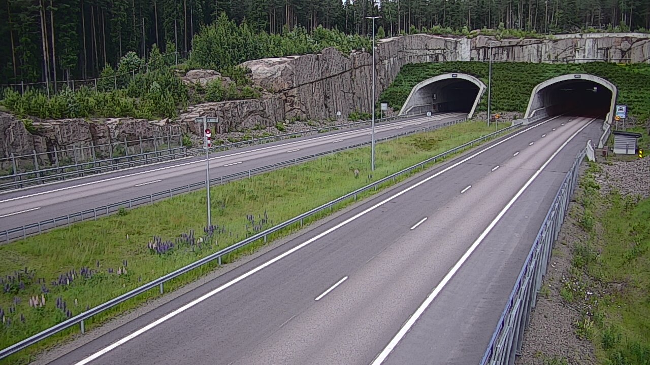 Kelikamerat Kuva Tie 7 Virolahti, Vaalimaan tunneli, suuaukko länsi, Virolahti, Kymenlaakso