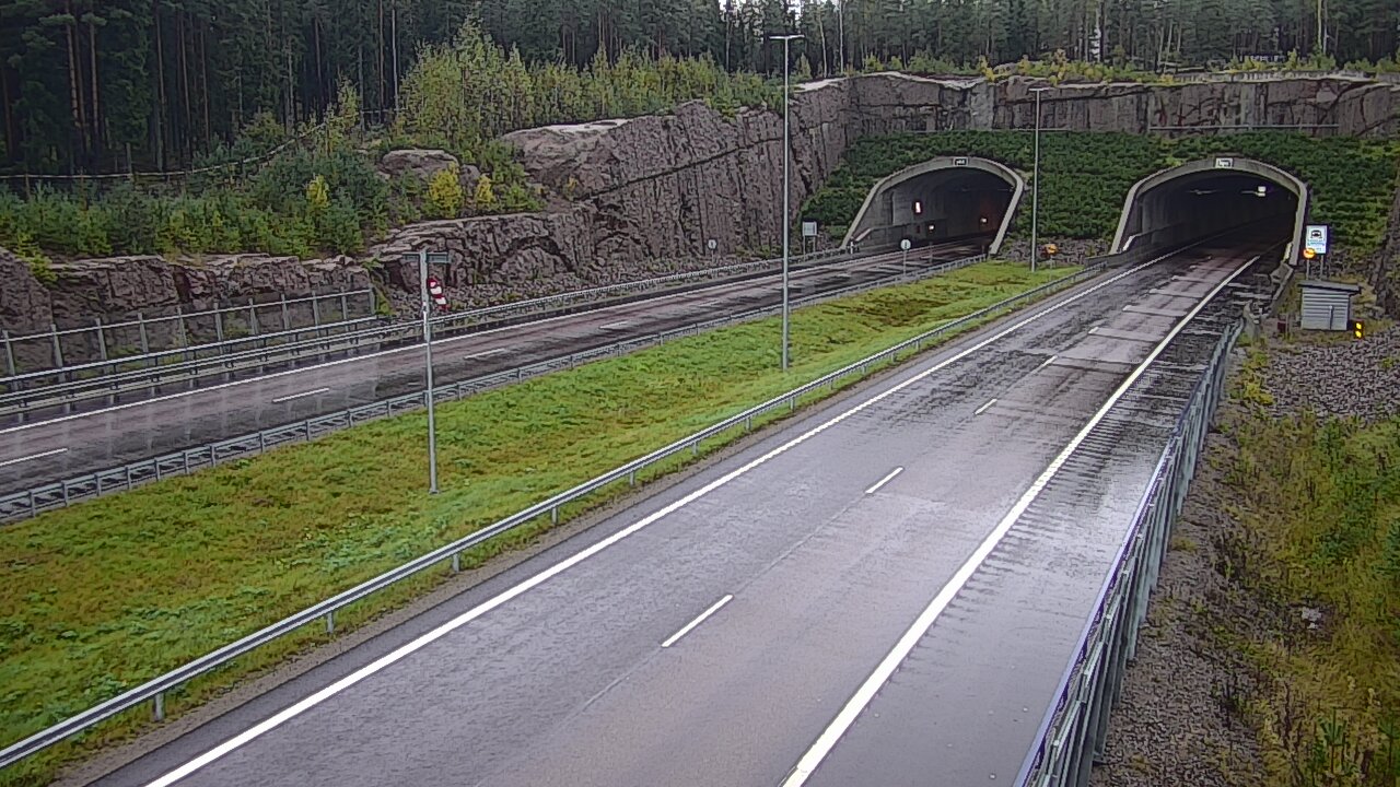 Kelikamerat Kuva Tie 7 Virolahti, Vaalimaan tunneli, suuaukko länsi, Virolahti, Kymenlaakso