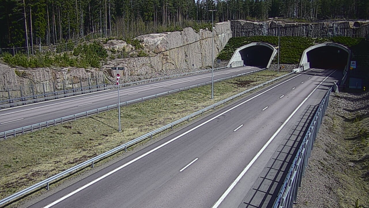 Kelikamerat Kuva Tie 7 Virolahti, Vaalimaan tunneli, suuaukko länsi, Virolahti, Kymenlaakso