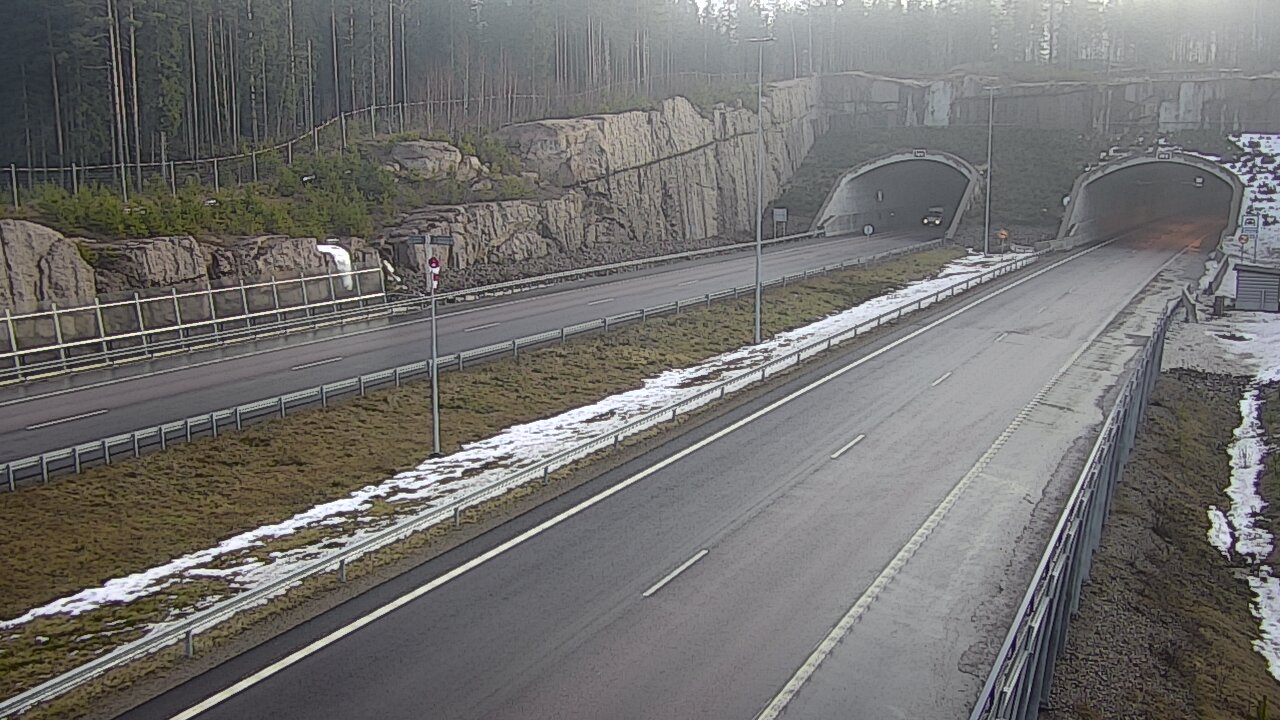 Kelikamerat Kuva Tie 7 Virolahti, Vaalimaan tunneli, suuaukko länsi, Virolahti, Kymenlaakso