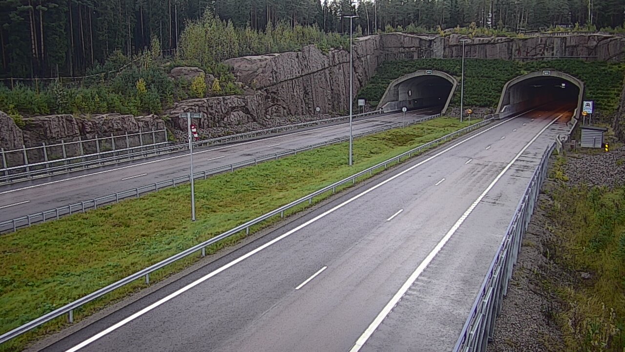 Kelikamerat Kuva Tie 7 Virolahti, Vaalimaan tunneli, suuaukko länsi, Virolahti, Kymenlaakso