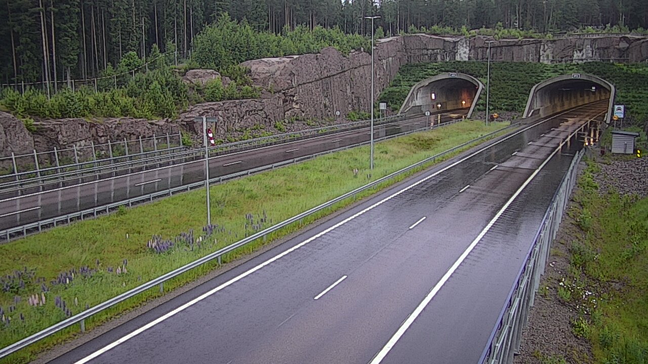 Kelikamerat Kuva Tie 7 Virolahti, Vaalimaan tunneli, suuaukko länsi, Virolahti, Kymenlaakso