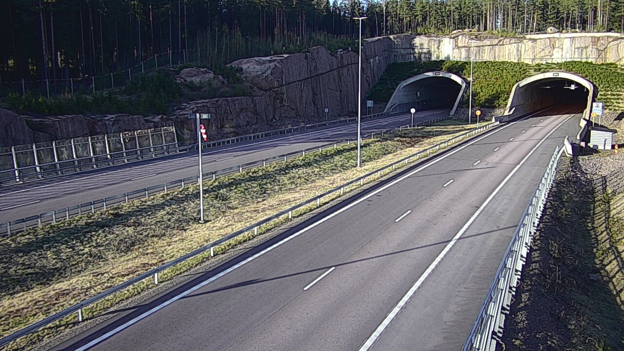 Kelikamerat Kuva Tie 7 Virolahti, Vaalimaan tunneli, suuaukko länsi, Virolahti, Kymenlaakso