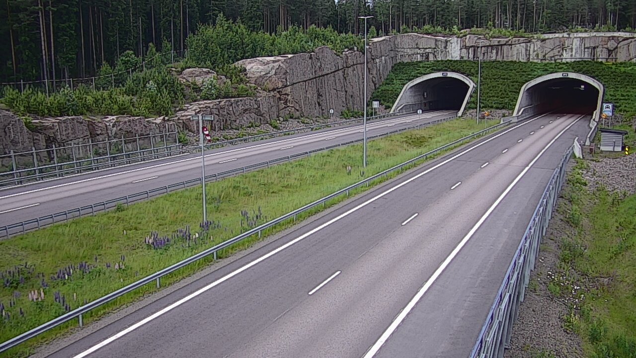 Kelikamerat Kuva Tie 7 Virolahti, Vaalimaan tunneli, suuaukko länsi, Virolahti, Kymenlaakso
