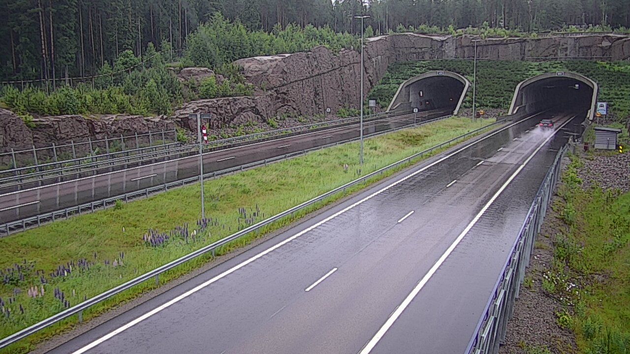 Kelikamerat Kuva Tie 7 Virolahti, Vaalimaan tunneli, suuaukko länsi, Virolahti, Kymenlaakso