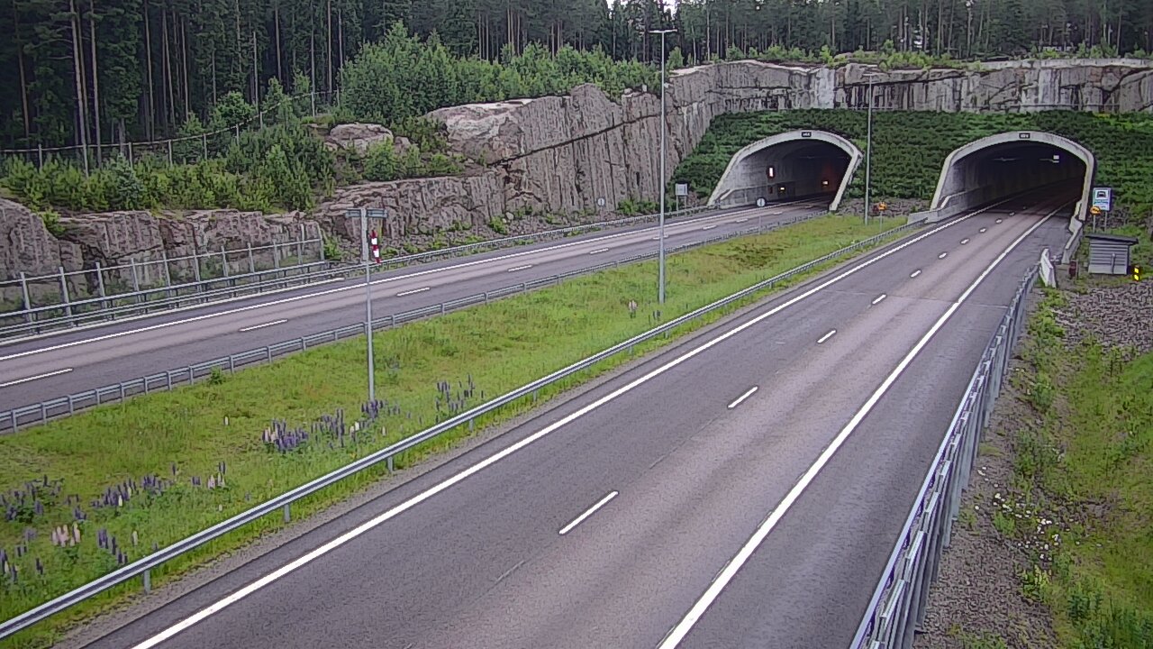 Kelikamerat Kuva Tie 7 Virolahti, Vaalimaan tunneli, suuaukko länsi, Virolahti, Kymenlaakso