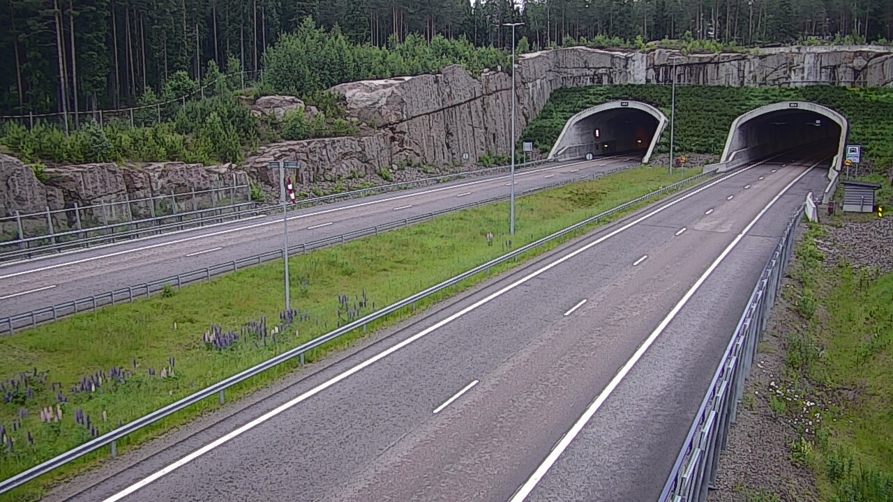 Kelikamerat Kuva Tie 7 Virolahti, Vaalimaan tunneli, suuaukko länsi, Virolahti, Kymenlaakso