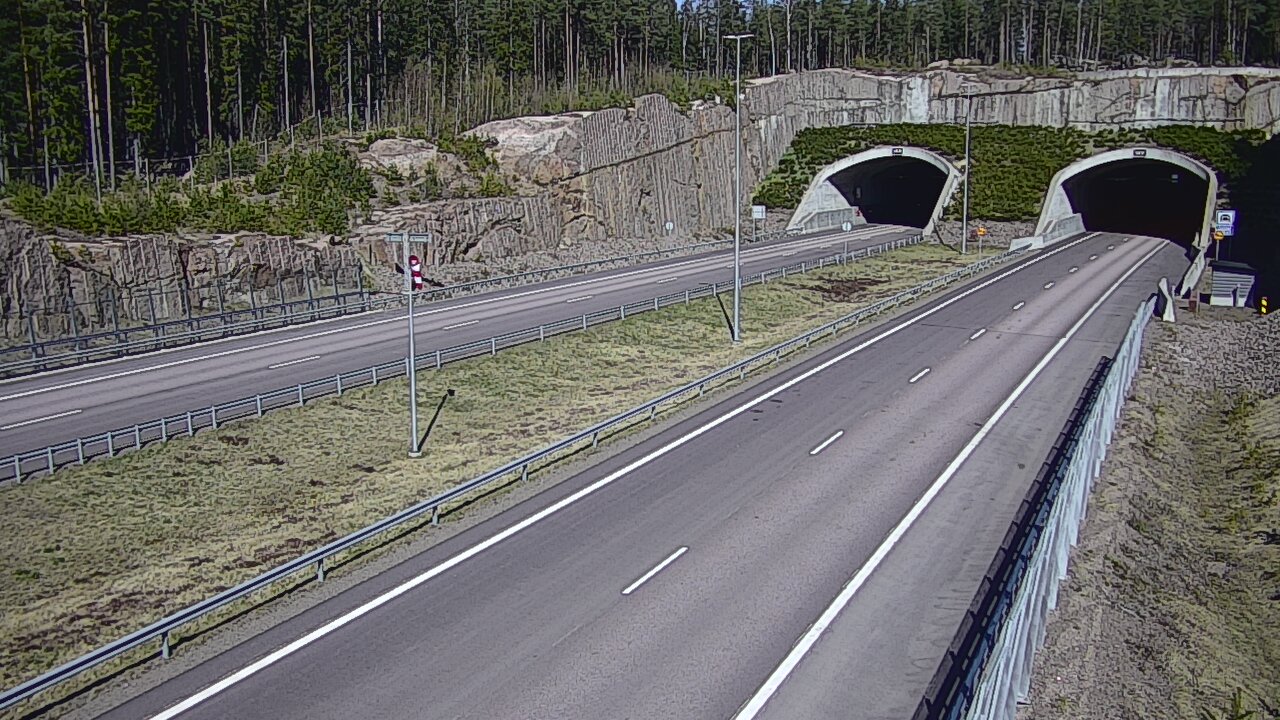 Kelikamerat Kuva Tie 7 Virolahti, Vaalimaan tunneli, suuaukko länsi, Virolahti, Kymenlaakso