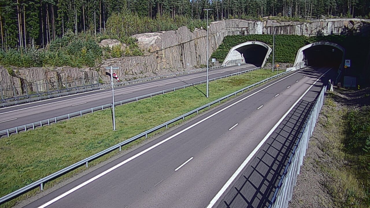 Weather Camera Image Road 7 Virolahti, Vaalimaan tunneli, suuaukko west, Virolahti, Kymenlaakso
