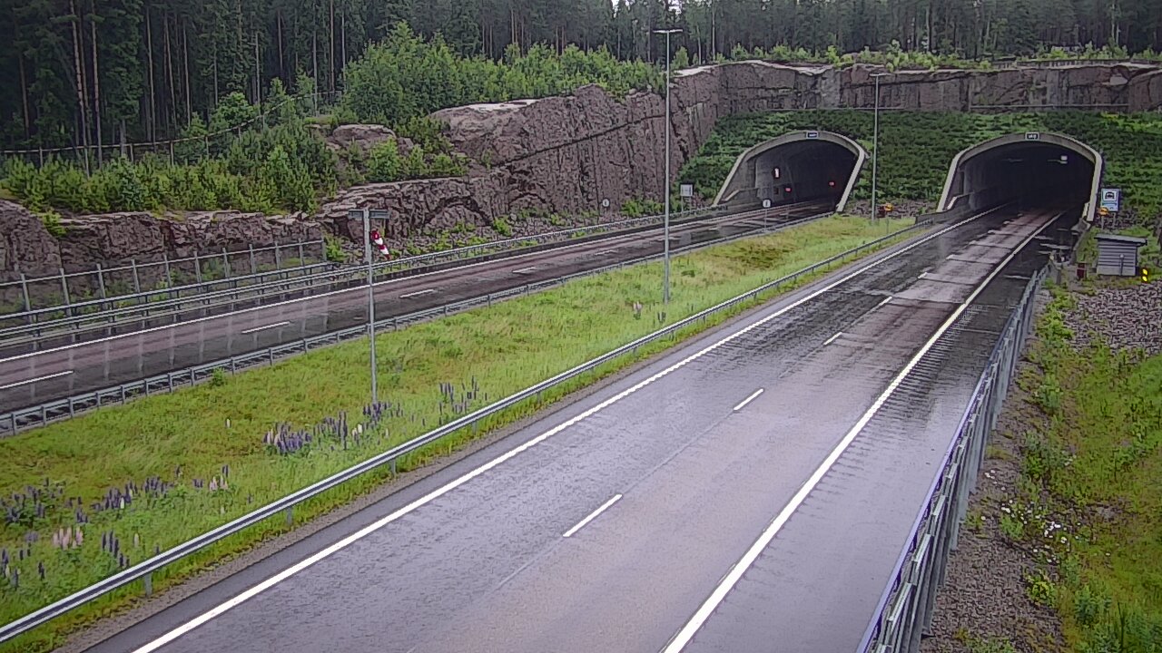 Kelikamerat Kuva Tie 7 Virolahti, Vaalimaan tunneli, suuaukko länsi, Virolahti, Kymenlaakso