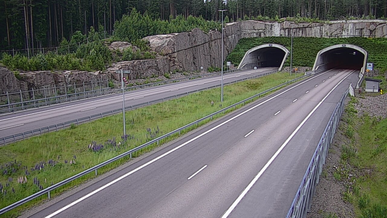 Kelikamerat Kuva Tie 7 Virolahti, Vaalimaan tunneli, suuaukko länsi, Virolahti, Kymenlaakso