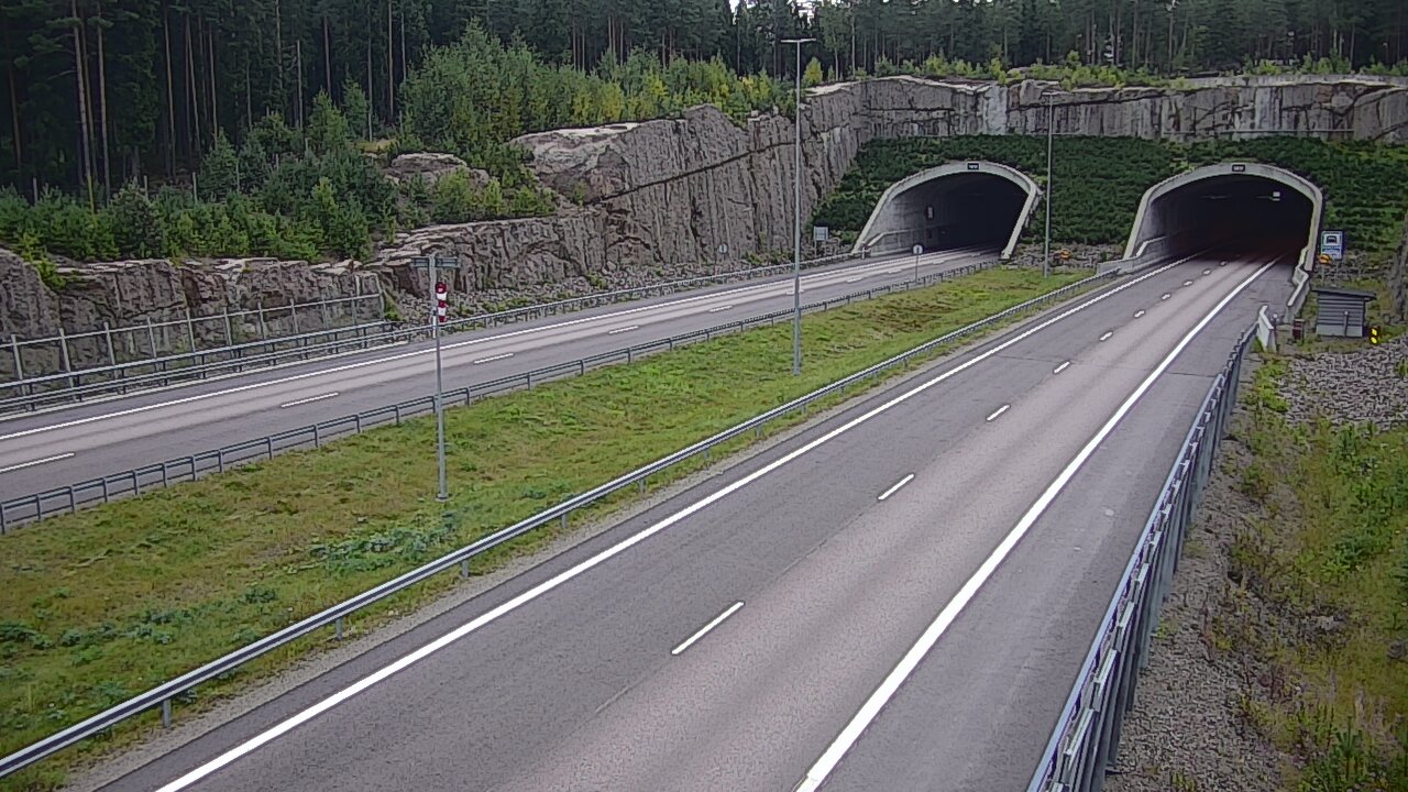 Kelikamerat Kuva Tie 7 Virolahti, Vaalimaan tunneli, suuaukko länsi, Virolahti, Kymenlaakso