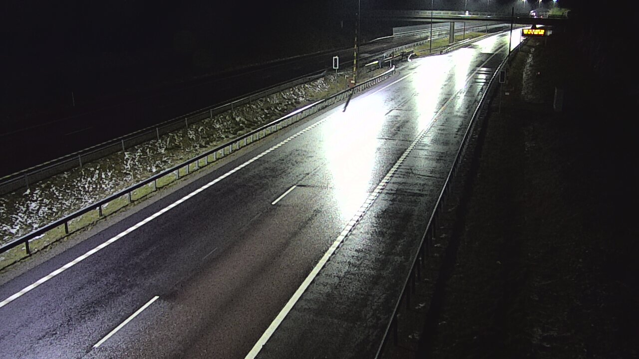 Weather Camera Image Väg 7 Vederlax, Vaalimaan tunneli, bom väst, Virolahti, Kymenlaakso