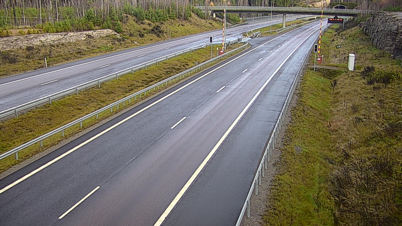 Kelikamerat Kuva Tie 7 Virolahti, Vaalimaan tunneli, puomi länsi, Virolahti, Kymenlaakso