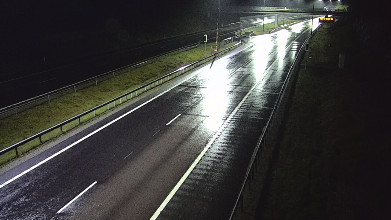 Weather Camera Image Väg 7 Vederlax, Vaalimaan tunneli, bom väst, Virolahti, Kymenlaakso