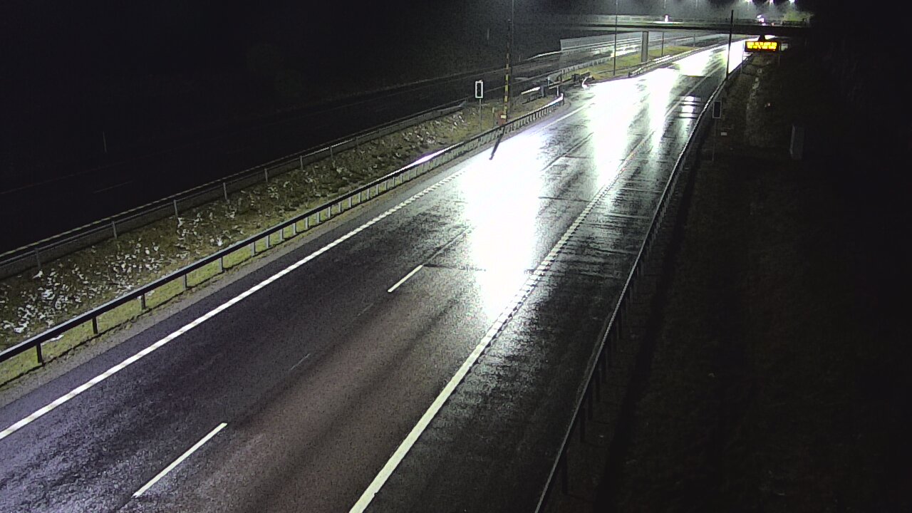 Weather Camera Image Väg 7 Vederlax, Vaalimaan tunneli, bom väst, Virolahti, Kymenlaakso