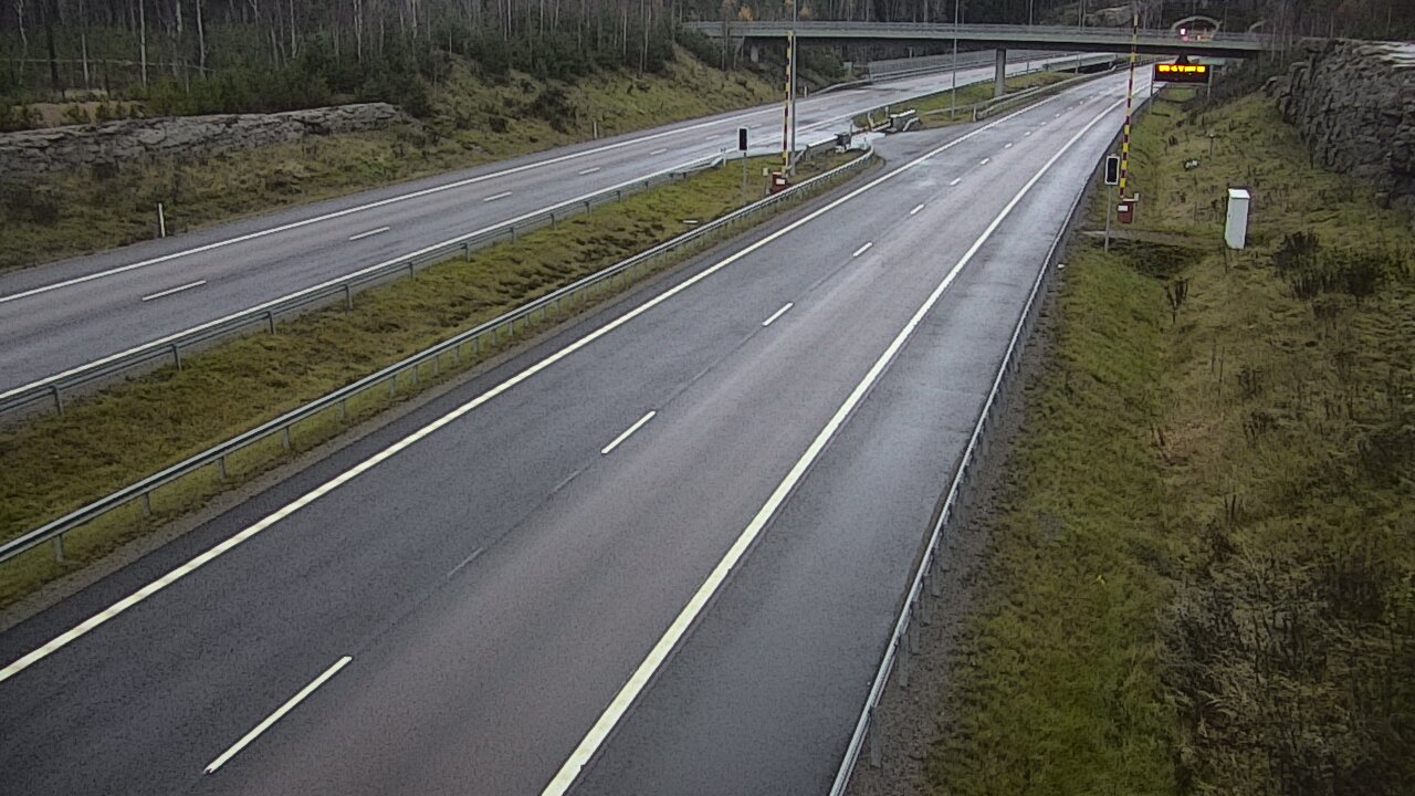 Kelikamerat Kuva Tie 7 Virolahti, Vaalimaan tunneli, puomi länsi, Virolahti, Kymenlaakso