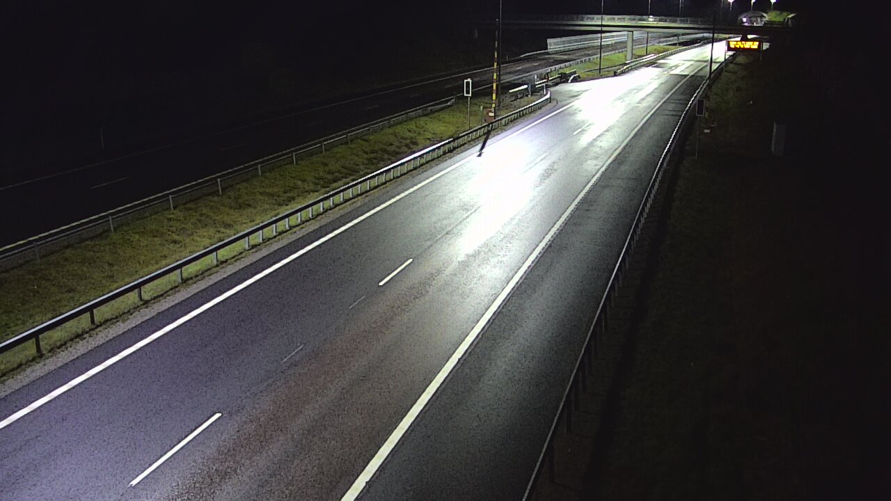 Weather Camera Image Road 7 Virolahti, Vaalimaan tunneli, boom west, Virolahti, Kymenlaakso