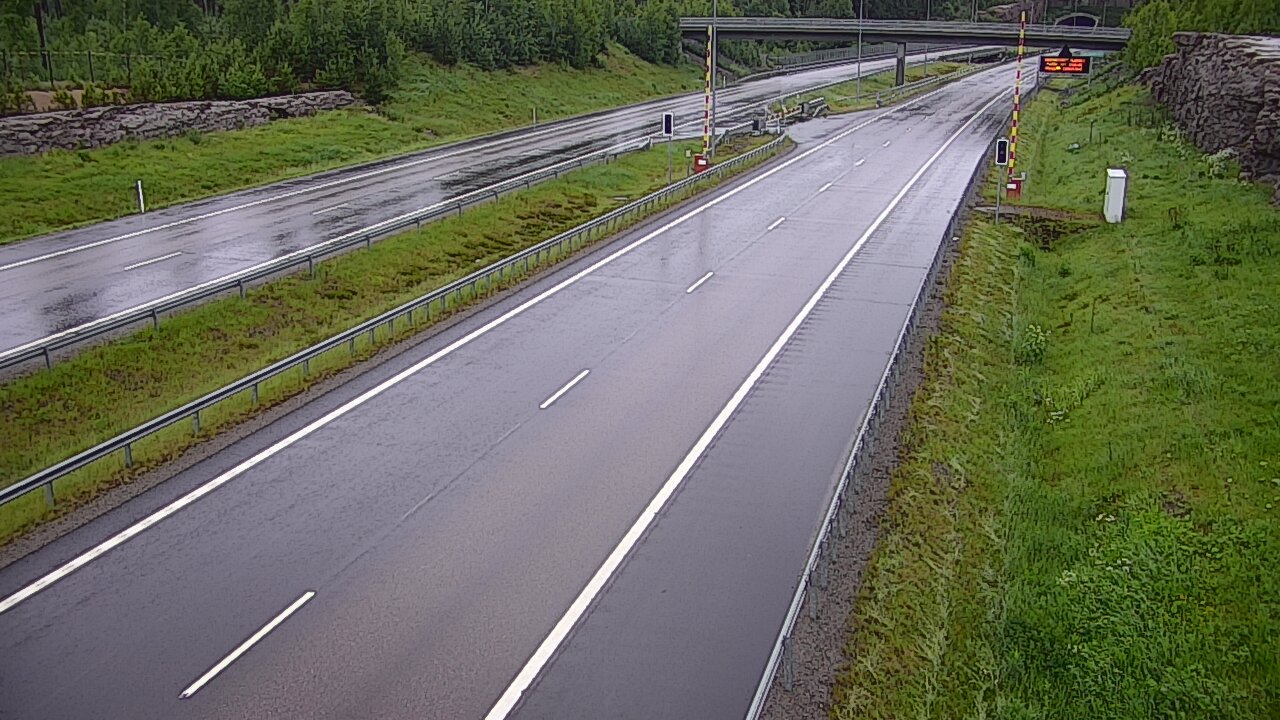 Kelikamerat Kuva Tie 7 Virolahti, Vaalimaan tunneli, puomi länsi, Virolahti, Kymenlaakso
