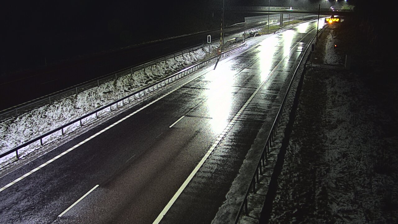 Weather Camera Image Väg 7 Vederlax, Vaalimaan tunneli, bom väst, Virolahti, Kymenlaakso