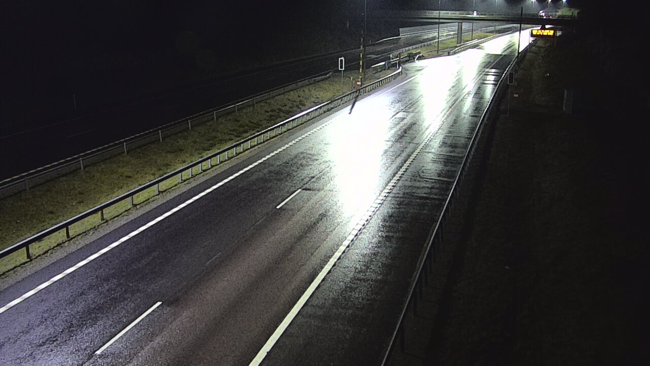 Weather Camera Image Road 7 Virolahti, Vaalimaan tunneli, boom west, Virolahti, Kymenlaakso