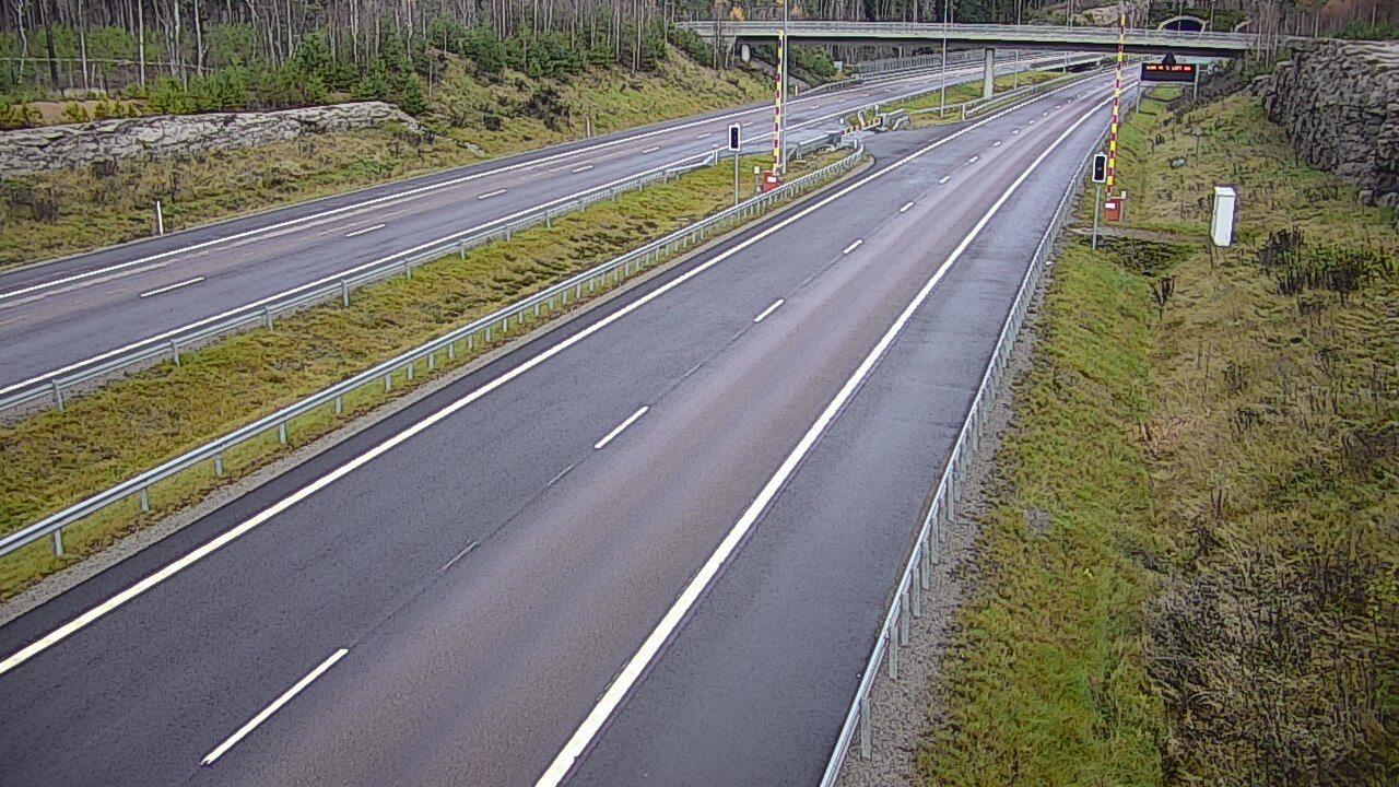 Kelikamerat Kuva Tie 7 Virolahti, Vaalimaan tunneli, puomi länsi, Virolahti, Kymenlaakso