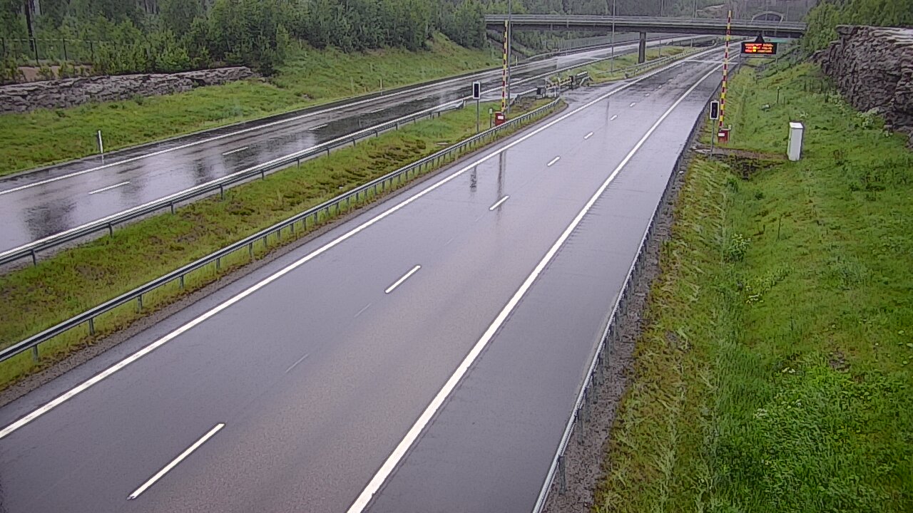 Kelikamerat Kuva Tie 7 Virolahti, Vaalimaan tunneli, puomi länsi, Virolahti, Kymenlaakso
