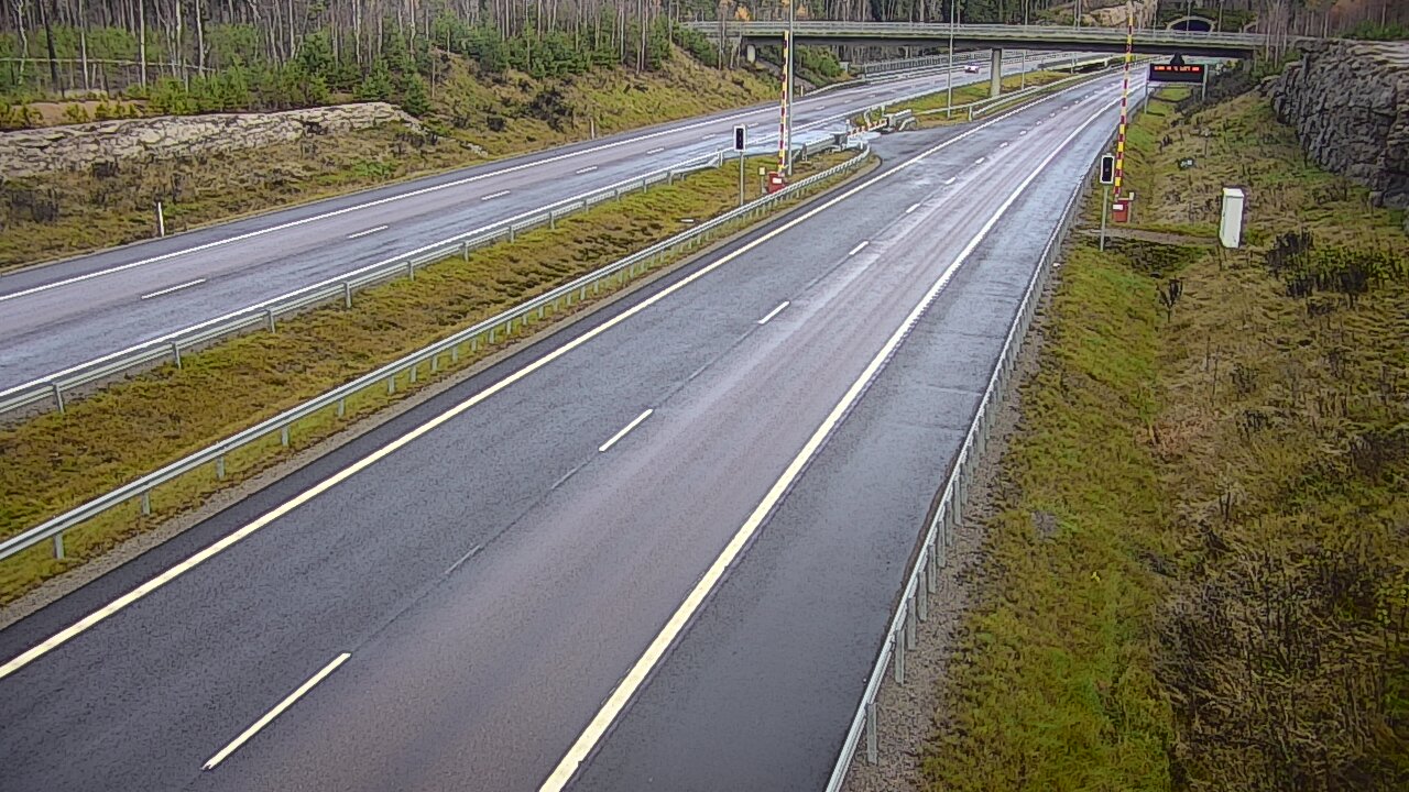Kelikamerat Kuva Tie 7 Virolahti, Vaalimaan tunneli, puomi länsi, Virolahti, Kymenlaakso