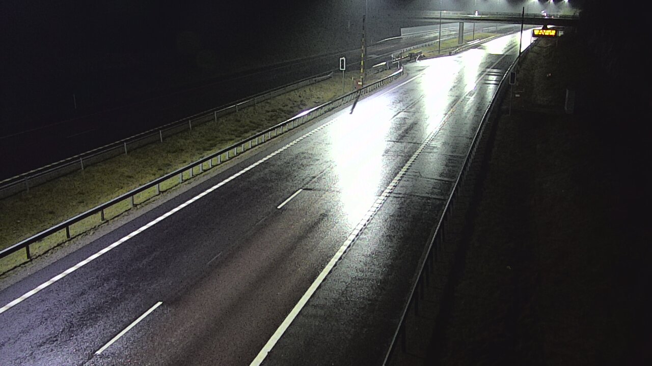 Weather Camera Image Road 7 Virolahti, Vaalimaan tunneli, boom west, Virolahti, Kymenlaakso