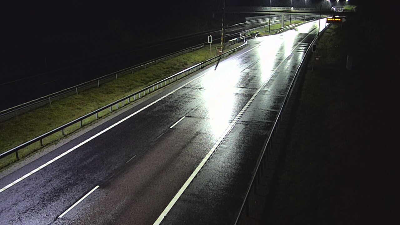 Weather Camera Image Road 7 Virolahti, Vaalimaan tunneli, boom west, Virolahti, Kymenlaakso