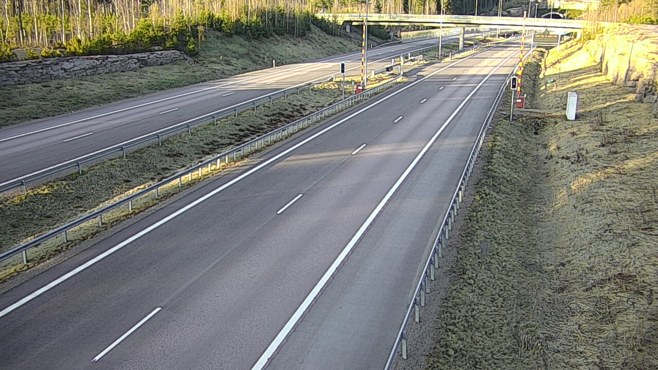 Kelikamerat Kuva Tie 7 Virolahti, Vaalimaan tunneli, puomi länsi, Virolahti, Kymenlaakso