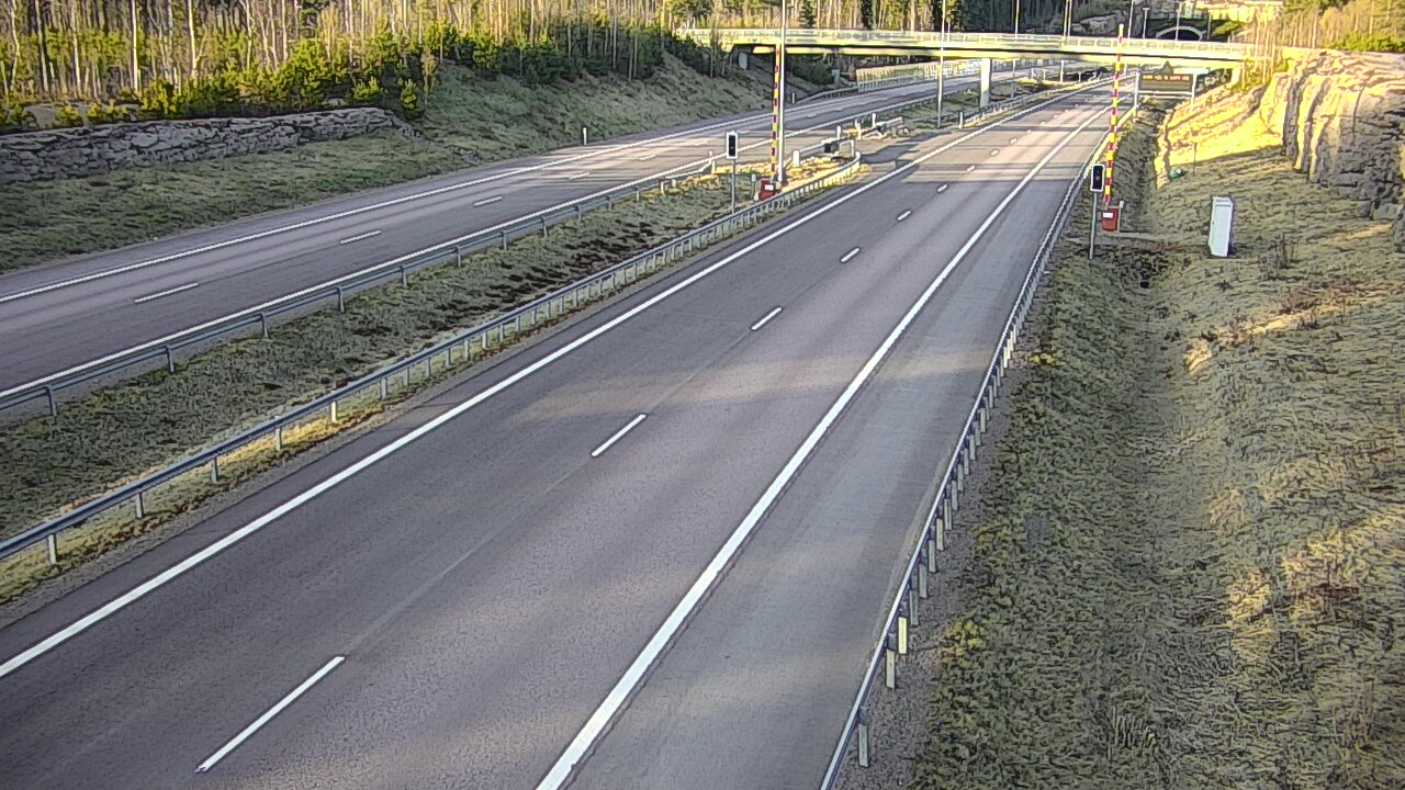 Kelikamerat Kuva Tie 7 Virolahti, Vaalimaan tunneli, puomi länsi, Virolahti, Kymenlaakso