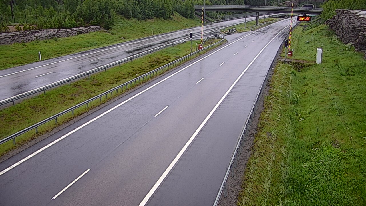 Kelikamerat Kuva Tie 7 Virolahti, Vaalimaan tunneli, puomi länsi, Virolahti, Kymenlaakso