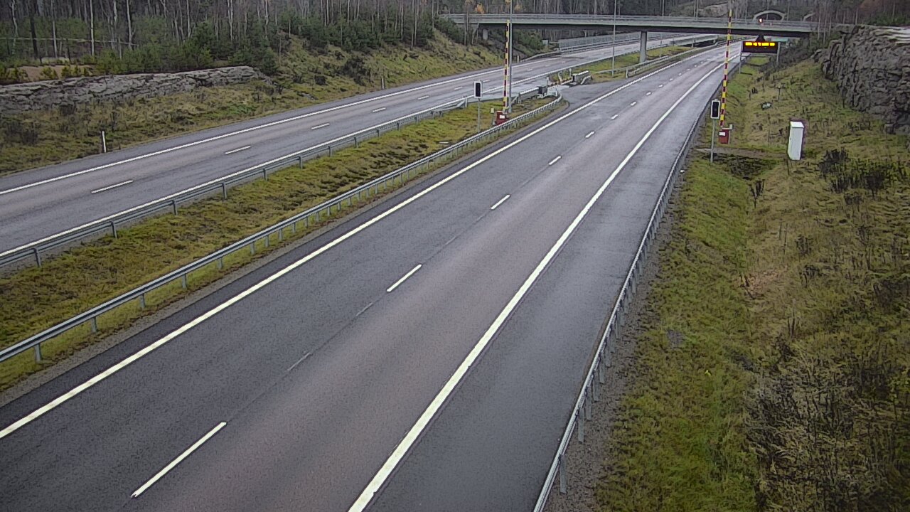 Kelikamerat Kuva Tie 7 Virolahti, Vaalimaan tunneli, puomi länsi, Virolahti, Kymenlaakso