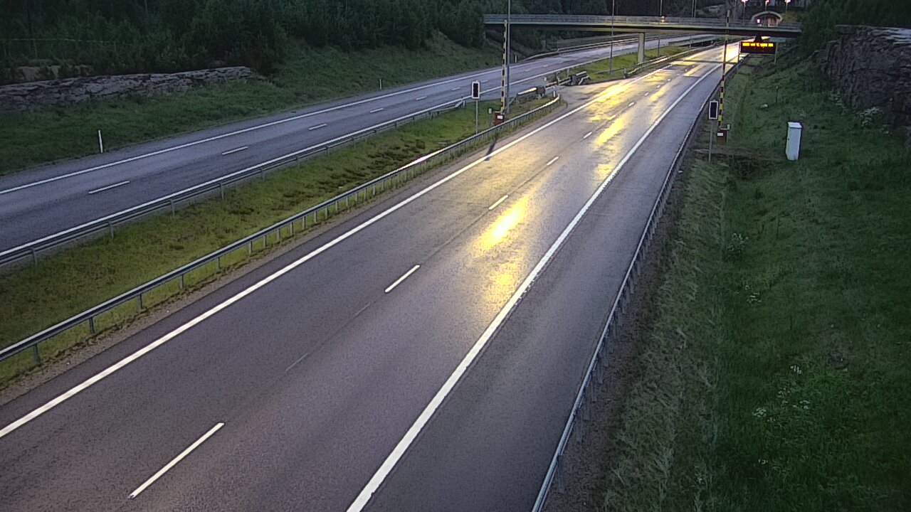 Kelikamerat Kuva Tie 7 Virolahti, Vaalimaan tunneli, puomi länsi, Virolahti, Kymenlaakso