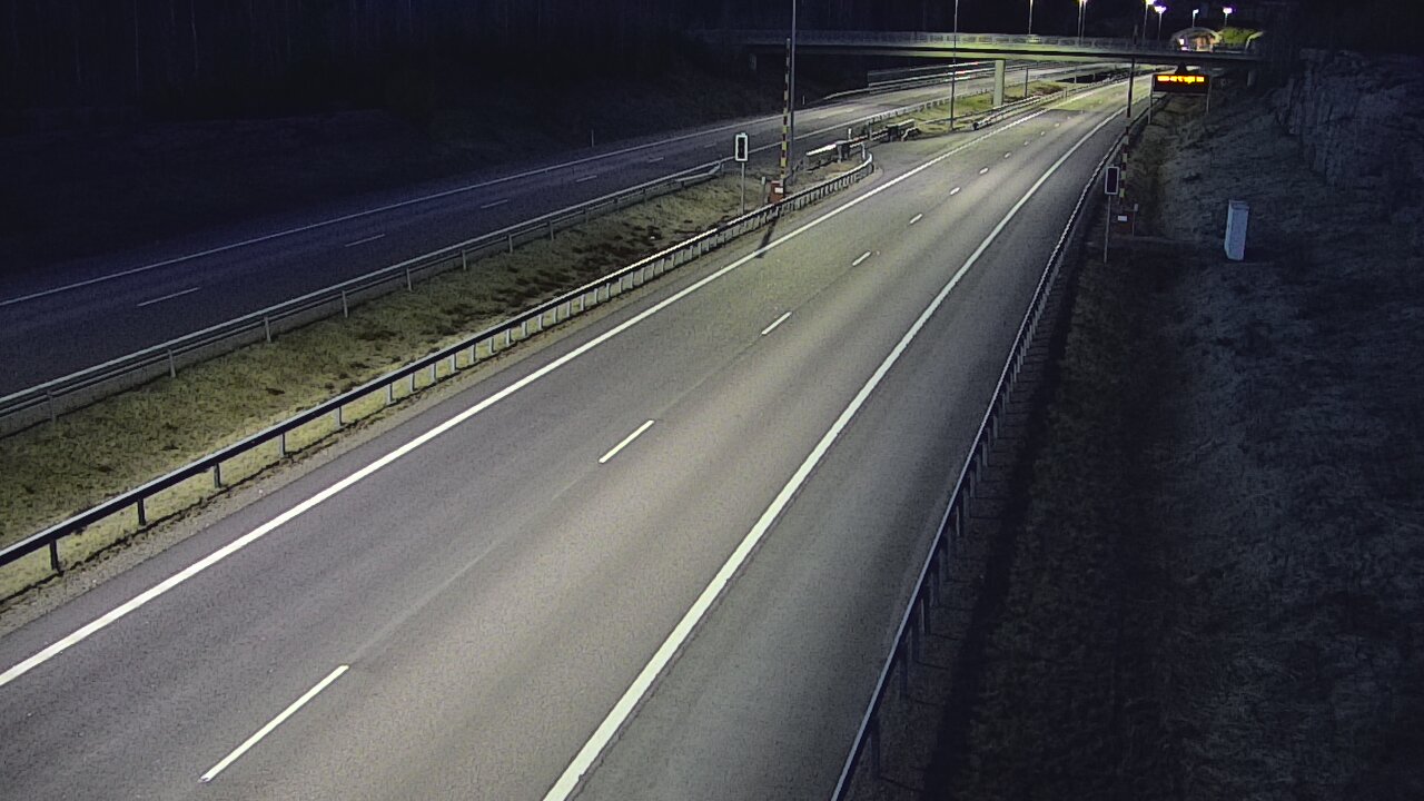 Kelikamerat Kuva Tie 7 Virolahti, Vaalimaan tunneli, puomi länsi, Virolahti, Kymenlaakso