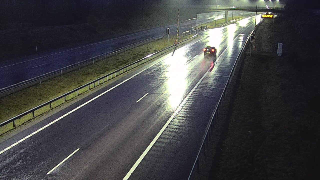 Weather Camera Image Road 7 Virolahti, Vaalimaan tunneli, boom west, Virolahti, Kymenlaakso