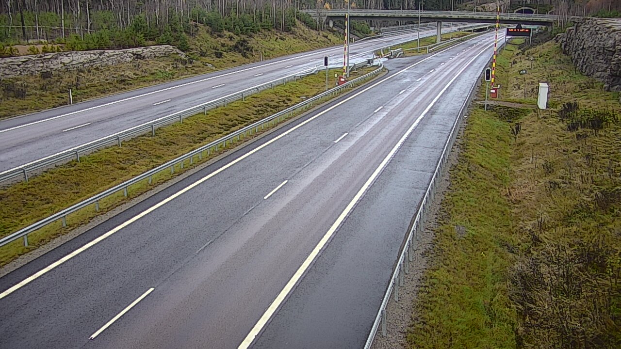 Kelikamerat Kuva Tie 7 Virolahti, Vaalimaan tunneli, puomi länsi, Virolahti, Kymenlaakso