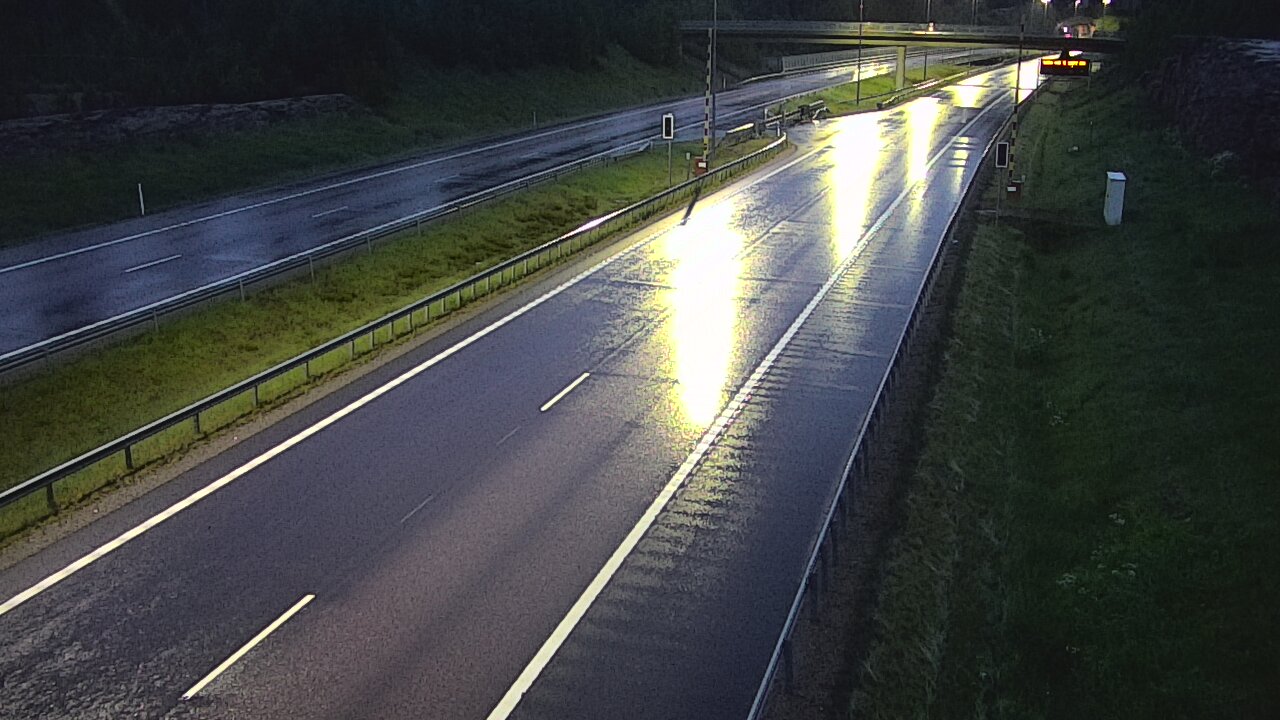 Kelikamerat Kuva Tie 7 Virolahti, Vaalimaan tunneli, puomi länsi, Virolahti, Kymenlaakso